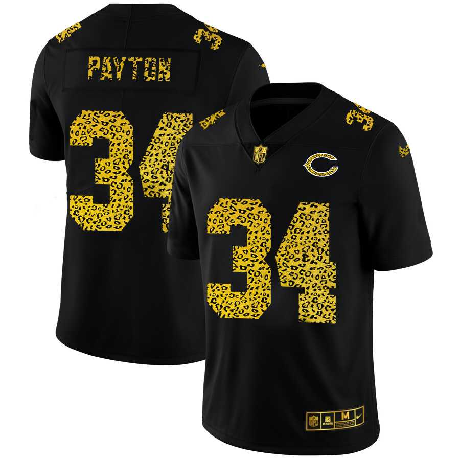 Nike Bears 34 Walter Payton Black Leopard Vapor Untouchable Limited Jersey Dyin,We sell and wholesale Nike Bears 34 Walter Payton Black Leopard Vapor Untouchable Limited Jersey Dyin on line form chian!